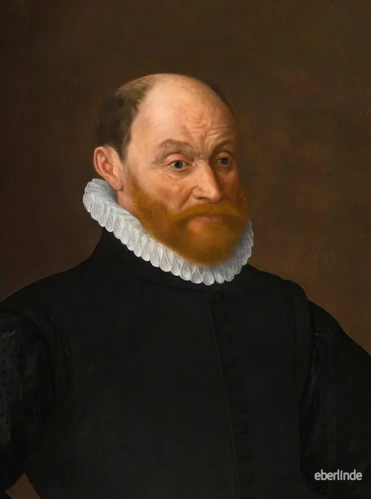 Målning Porträtt av en skäggig gentleman - Adriaen Thomasz Key - Bild 2