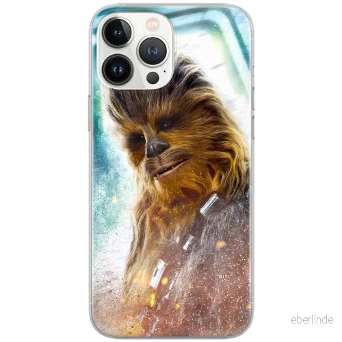 ERT GROUP mobiltelefonfodral för Iphone 13 PRO MAX originalt och officiellt licensierat Star Wars mönster Chewbacca 001 Vit optimalt anpassad, fodral tillverkad av TPU plast 5903932874877