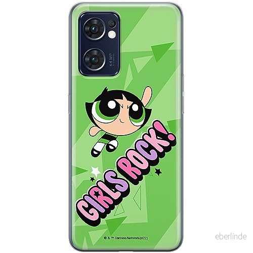 ERT GROUP mobiltelefonfodral för Oppo RENO 7 5G originalt och officiellt licensierat The Powerpuff Girls mönster 046, fodral tillverkad av TPU plast 5905511989149