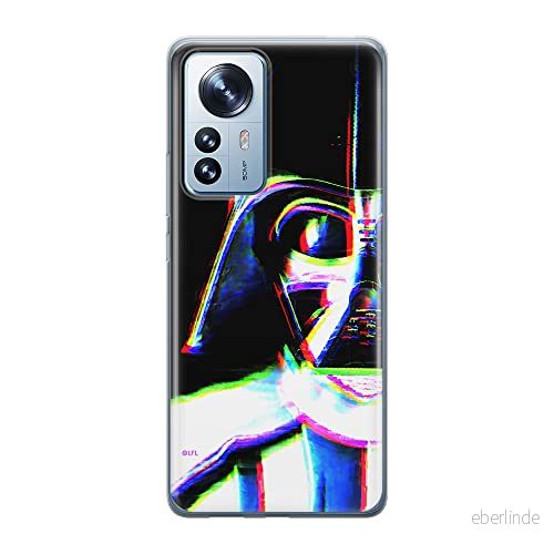 ERT GROUP mobiltelefonfodral för Xiaomi 12 / 12X originalt och officiellt licensierat Star Wars mönster Darth Vader 013 optimalt anpassad till formen på mobiltelefonen, fodral tillverkad av TPU plast 5905511479473