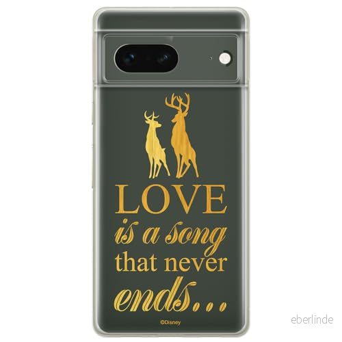 ERT GROUP mobiltelefonfodral för Google PIXEL 7 originalt och officiellt licensierat Disney mönster Bambi 010 optimalt anpassad till formen på mobiltelefonen, fodral tillverkad av TPU plast 5905795156336