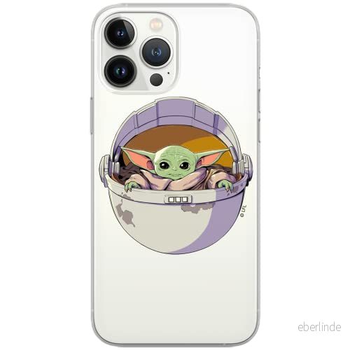 ERT GROUP mobiltelefonfodral för Xiaomi REDMI 10 originalt och officiellt licensierat Star Wars mönster Baby Yoda 026, gedeeltelijk transparant 5904805085093