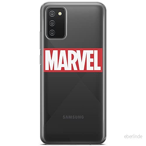 ERT GROUP mobiltelefonfodral för Samsung A02S originalt och officiellt licensierat Marvel mönster 006 optimalt anpassad till formen på mobiltelefonen, gedeeltelijk transparant 5903040227077