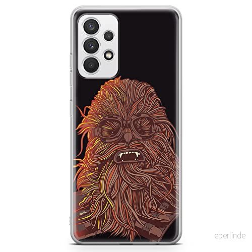 ERT GROUP mobiltelefonfodral för Samsung A32 4G LTE originalt och officiellt licensierat Star Wars mönster Chewbacca 007 optimalt anpassad till formen på mobiltelefonen, fodral tillverkad av TPU plast 5903040475133