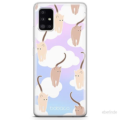 ERT GROUP mobiltelefonfodral för Samsung A51 5G originalt och officiellt licensierat Babaco mönster Cats 015 optimalt anpassad till formen på mobiltelefonen, fodral tillverkad av TPU plast 5905131071644