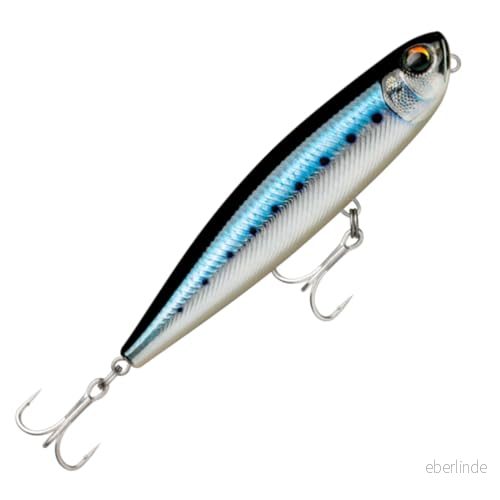 Rapala Precision Xtreme Pencil Saltwater plastkonstruktion flytande havsdrag ytdjup storlek 12,7 cm/26 g tillverkad i Estland Live Blue Sardine 22677340333