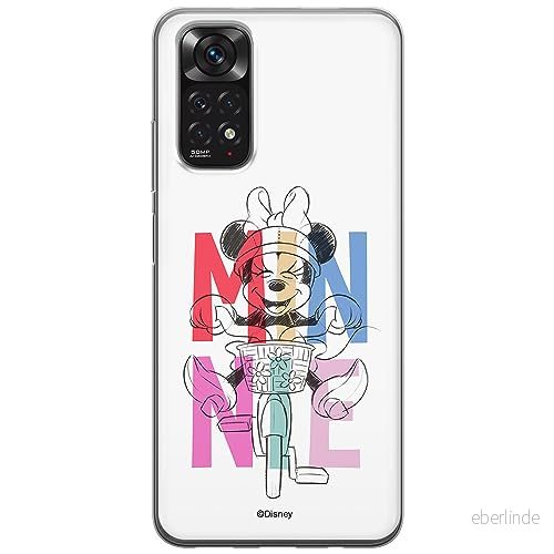 ERT GROUP mobiltelefonfodral för Xiaomi REDMI NOTE 11 4G/ 11S 4G originalt och officiellt licensierat Disney mönster Minnie 068 anpassad till formen på mobiltelefonen, fodral tillverkad av TPU plast 5905511990800