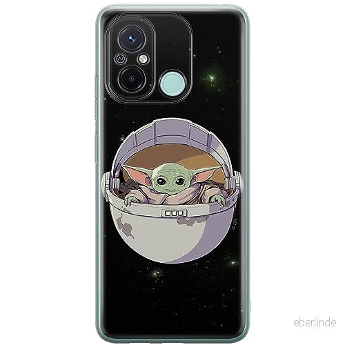 ERT GROUP mobiltelefonfodral för Xiaomi REDMI 12C/ 11A originalt och officiellt licensierat Star Wars mönster Baby Yoda 026 anpassad till formen på mobiltelefonen, fodral tillverkad av TPU plast 5905511845094