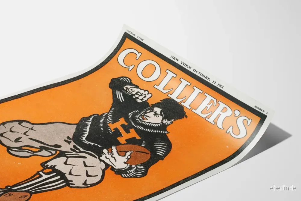 Vintageposter Collier's Sporting Number Volym XXVIII 1901 - Bild 3