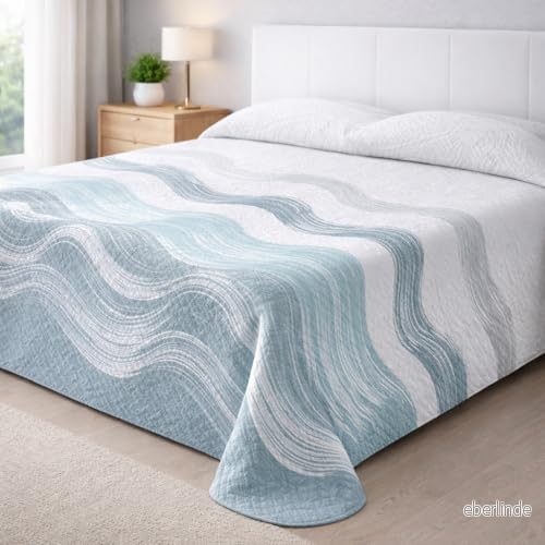 Degrees home Paraiso överkast för säng 150 cm, vår, sommar, 250 x 260 grönt 8432456217794