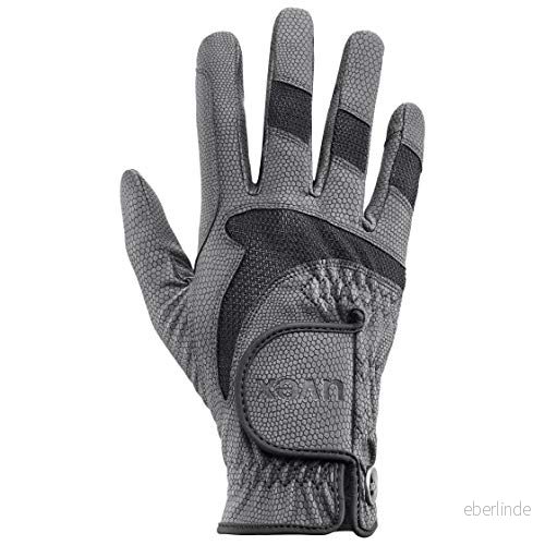 uvex i performance 2 flexibel ridhandske för dam och herr hållbar optimal ventilation anthracite black 6 4043197332550