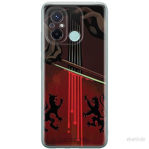 ERT GROUP mobiltelefonfodral för Xiaomi REDMI 12C/ 11A originalt och officiellt licensierat Game of Thrones mönster 005 anpassad till formen på mobiltelefonen, fodral tillverkad av TPU plast 5905511856717