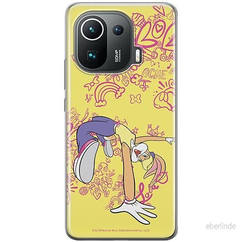 ERT GROUP mobiltelefonfodral för Xiaomi MI 11 PRO originalt och officiellt licensierat Looney Tunes mönster Lola 009 optimalt anpassad till formen på mobiltelefonen, fodral tillverkad av TPU plast 5905795072650