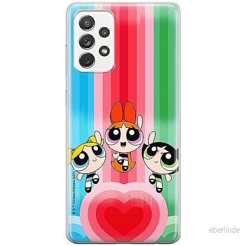 ERT GROUP mobiltelefonfodral för Samsung A73 5G originalt och officiellt licensierat The Powerpuff Girls mönster 036, fodral tillverkad av TPU plast 5905511981174