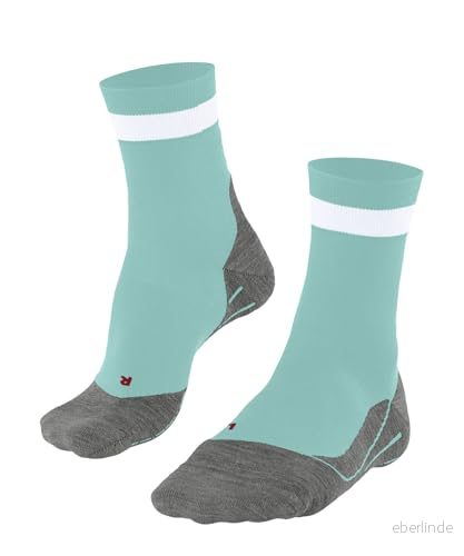 Falke, löparstrumpor för kvinnor, RU4 Endurance W SO bomull, funktionellt material, antibubblor, 1 par, blå (Fiji 6423), 4142 4067112653247