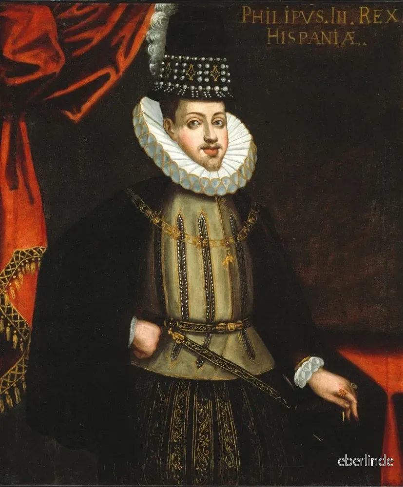 Målning av kung Filip III av Spanien - Anonym - Bild 2