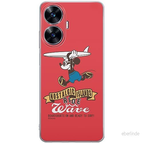 ERT GROUP mobiltelefonfodral för Realme C55 originalt och officiellt licensierat Disney mönster Mickey 008 optimalt anpassad till formen på mobiltelefonen, fodral tillverkad av TPU plast 5905511860646