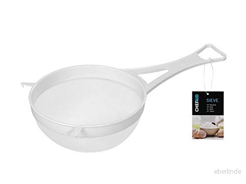 Chef Aid 226153 C.AID STRAINER 18 CM NYL 10K32950, Nylon, Vit 5016606329501