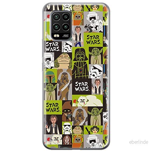 ERT GROUP mobiltelefonfodral för Xiaomi MI 10 LITE originalt och officiellt licensierat Star Wars mönster 033 optimalt anpassad till formen på mobiltelefonen, fodral tillverkad av TPU plast 5903537149912