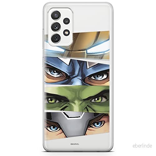ERT GROUP mobiltelefonfodral för Samsung A53 5G originalt och officiellt licensierat Marvel mönster Avengers 006 optimalt anpassad till formen på mobiltelefonen, gedeeltelijk transparant 5904805339424