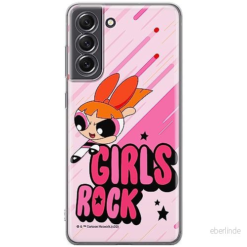 ERT GROUP mobiltelefonfodral för Samsung S21 FE originalt och officiellt licensierat The Powerpuff Girls mönster 033, fodral tillverkad av TPU plast 5905511979171