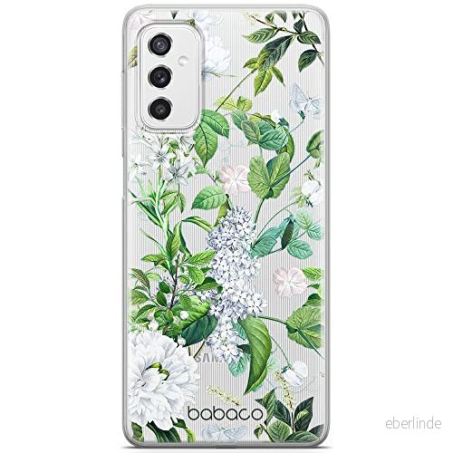 ERT GROUP mobiltelefonfodral för Samsung M52 5G originalt och officiellt licensierat Babaco mönster Flowers 038 optimalt anpassad till formen på mobiltelefonen, gedeeltelijk transparant 5905131302519