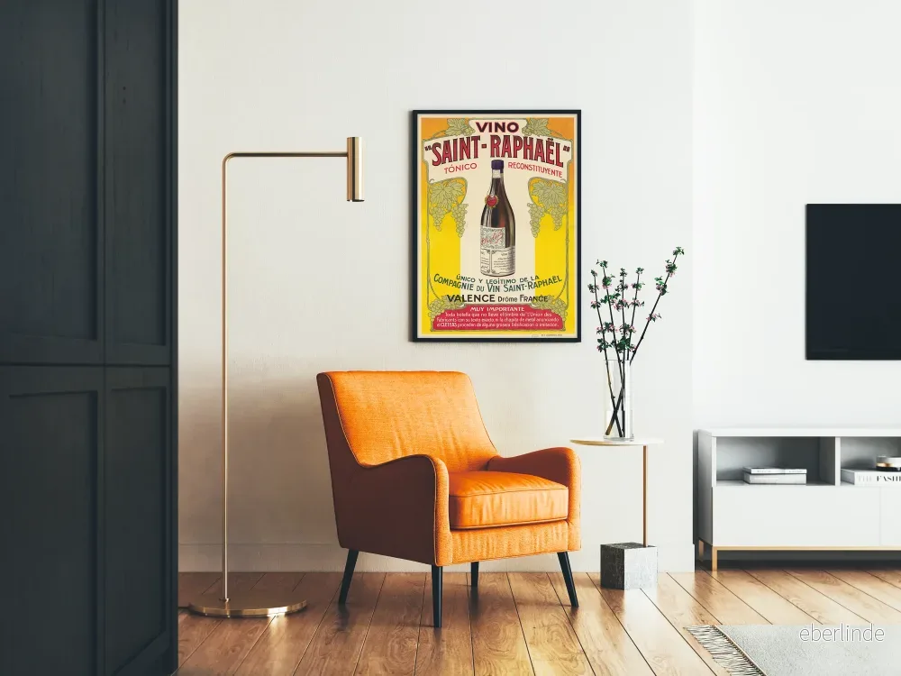 Vintageposter för vin Saint-Raphaël Tonique Reconstituant - Bild 2