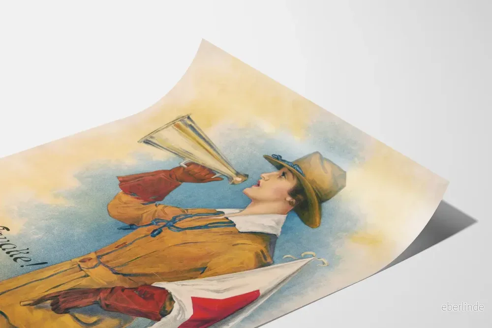 Vintageposter Women Awake - patriotisk väggdekoration för engagemang - Bild 3