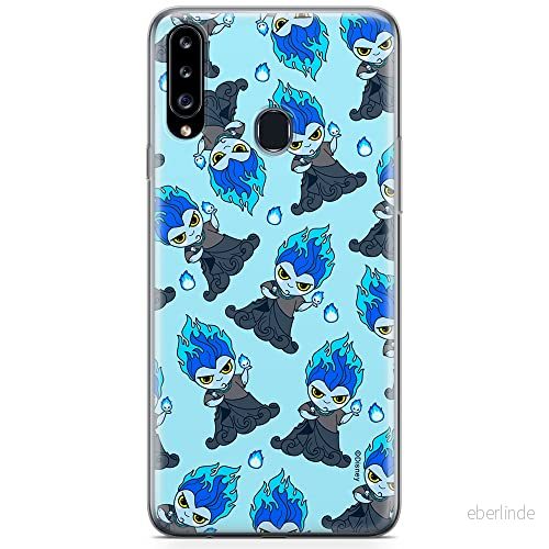 ERT GROUP mobiltelefonfodral för Samsung A20S originalt och officiellt licensierat Disney mönster Hades 002 optimalt anpassad till formen på mobiltelefonen, fodral tillverkad av TPU plast 5905131421876