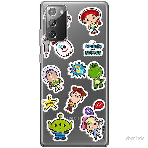 ERT GROUP mobiltelefonfodral för Samsung GALAXY NOTE 20 originalt och officiellt licensierat Disney mönster Toy Story 015 optimalt anpassad till formen på mobiltelefonen, gedeeltelijk transparant 5905795048525