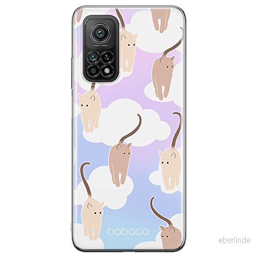 ERT GROUP mobiltelefonfodral för Huawei P30 originalt och officiellt licensierat Babaco mönster Cats 015 Vit optimalt anpassad till formen på mobiltelefonen, fodral tillverkad av TPU plast 5905131071972