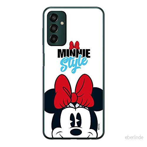 ERT GROUP mobiltelefonfodral för Samsung M13 4G originalt och officiellt licensierat Disney mönster Minnie 027 optimalt anpassad till formen på mobiltelefonen, fodral tillverkad av TPU plast 5905511323455