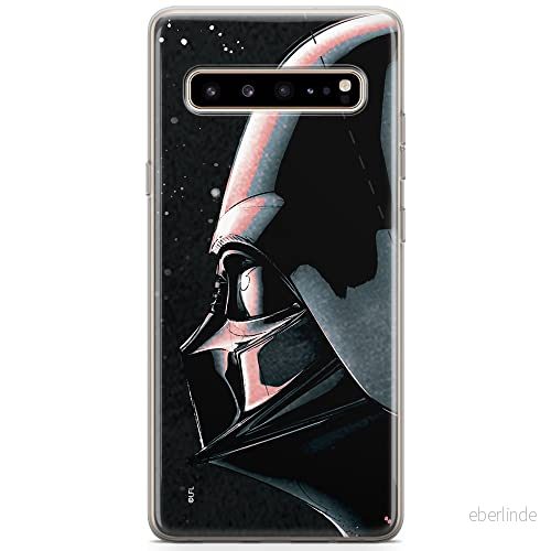 ERT GROUP Mobiltelefonskal för Samsung S10 5G original och officiellt licensierat Star Wars mönster Darth Vader 017 anpassad till mobiltelefonens form, TPU fodral 5904805505843