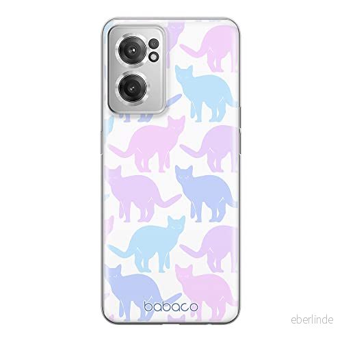 ERT GROUP mobiltelefonfodral för Oneplus NORD CE 2 originalt och officiellt licensierat Babaco mönster Cats 011 optimalt anpassad till formen på mobiltelefonen, fodral tillverkad av TPU plast 5905511291990