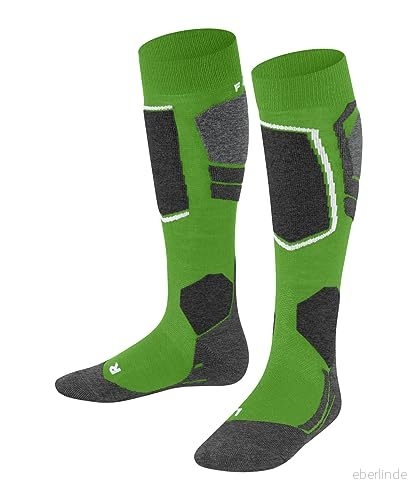 Falke, unisex, barn, SK4, skidstrumpor, mycket lätt, vaddering, antibubblor, tunna skidstrumpor för skidåkning, andas, snabbtorkande, klimatreglerande, lukthämmande ull, funktionellt material, 1 par 4067112105883