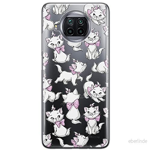 ERT GROUP mobiltelefonfodral för Xiaomi REDMI NOTE 9T originalt och officiellt licensierat Disney mönster Marie 003 optimalt anpassad till formen på mobiltelefonen, gedeeltelijk transparant 5904805646652