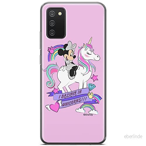ERT GROUP mobiltelefonfodral för Samsung A02S originalt och officiellt licensierat Disney mönster Minnie 035 optimalt anpassad till formen på mobiltelefonen, fodral tillverkad av TPU plast 5903040225424