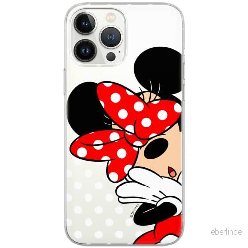ERT GROUP mobiltelefonfodral för Huawei P30 originalt och officiellt licensierat Disney mönster Minnie 003 Vit optimalt anpassad till formen på mobiltelefonen, gedeeltelijk transparant 5903040690222