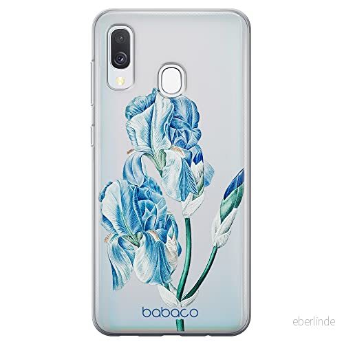 ERT GROUP mobiltelefonfodral för Samsung A40 originalt och officiellt licensierat Babaco mönster Flowers 025 optimalt anpassad till formen på mobiltelefonen, gedeeltelijk transparant 5905131254733