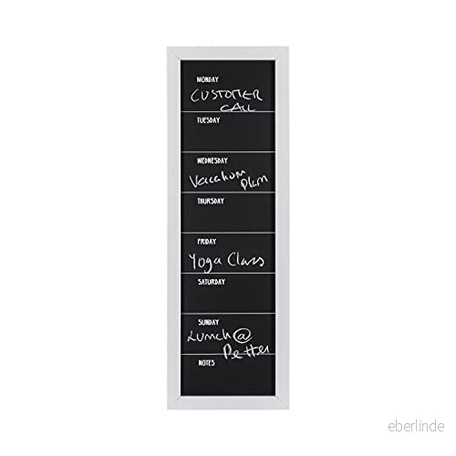 Bi Office Krittavla veckoplanering, 20 x 60 cm, vit ram 5603750489436