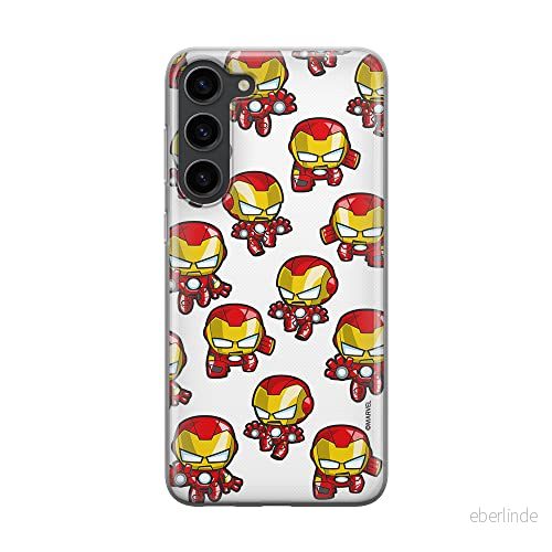 ERT GROUP mobiltelefonfodral för Samsung S23 originalt och officiellt licensierat Marvel mönster Iron Man 031 optimalt anpassad till formen på mobiltelefonen, fodral tillverkad av TPU plast 5905511426293