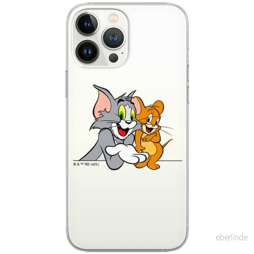 ERT GROUP mobiltelefonfodral för Samsung A71 originalt och officiellt licensierat Tom and Jerry mönster 005 Vit optimalt anpassad till formen på mobiltelefonen, gedeeltelijk transparant 5904805248085