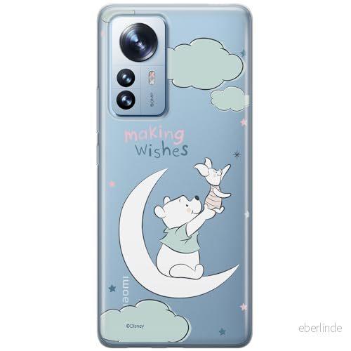 ERT GROUP mobiltelefonfodral för Xiaomi 12 PRO originalt och officiellt licensierat Disney mönster Winnie the Pooh & Friends 040 anpassad till formen på mobiltelefonen, gedeeltelijk transparant 5905511525392
