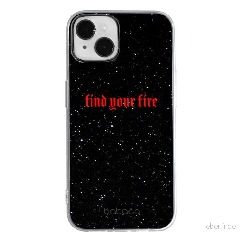ERT GROUP mobiltelefonfodral för Apple Iphone 14 PLUS originalt och officiellt licensierat Babaco mönster Find your fire 002 anpassad till formen på mobiltelefonen, fodral tillverkad av TPU plast 5905131900364