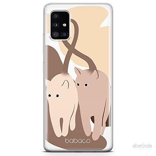 ERT GROUP mobiltelefonfodral för Samsung A51 5G originalt och officiellt licensierat Babaco mönster Cats 002 optimalt anpassad till formen på mobiltelefonen, fodral tillverkad av TPU plast 5905131084347