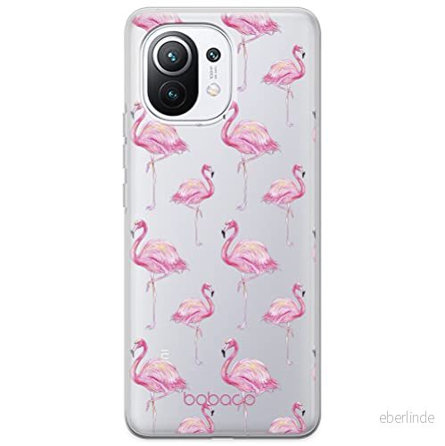 ERT GROUP mobiltelefonfodral för Xiaomi 11 originalt och officiellt licensierat Babaco mönster Flamingo 005 optimalt anpassad till formen på mobiltelefonen, gedeeltelijk transparant 5903537098630