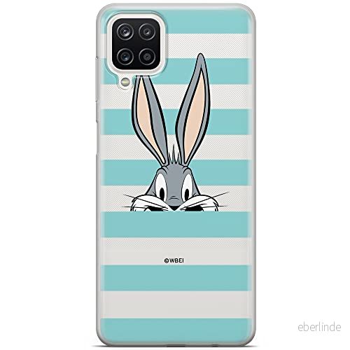 ERT GROUP mobiltelefonfodral för Samsung A12 / M12 originalt och officiellt licensierat Looney Tunes mönster Bugs 011 optimalt anpassad till formen på mobiltelefonen, gedeeltelijk transparant 5903040097564