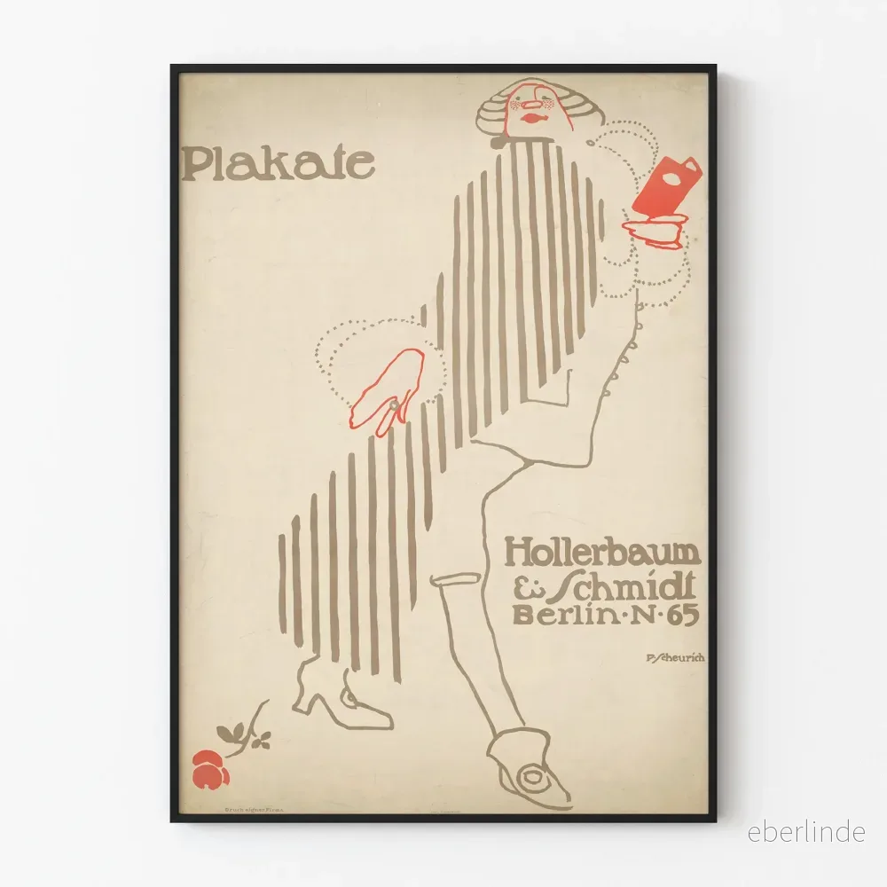 Vintageposter Plakate Hollerbaum & Schmidt Berlin