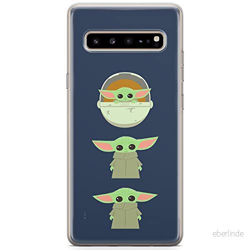 ERT GROUP Mobiltelefonskal för Samsung S10 5G original och officiellt licensierat Star Wars mönster The Child 007 anpassad till mobiltelefonens form, TPU fodral 5904805502286