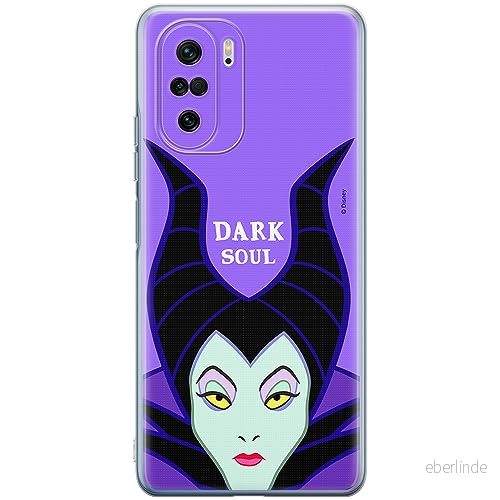 ERT GROUP mobiltelefonfodral för Xiaomi MI 11i/ REDMI K40/K40 PRO/POCO F3/ F3 PRO originalt och officiellt licensierat Disney mönster Maleficent 001, fodral tillverkad av TPU plast 5905511879532